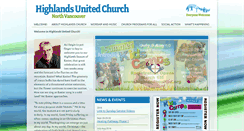 Desktop Screenshot of highlandsunited.org